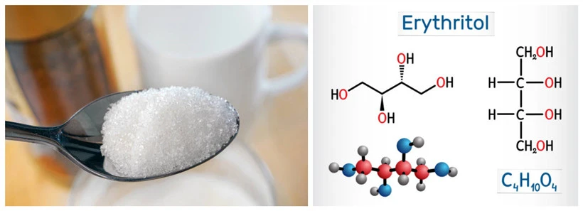 Erythritol Chemical Structure Erythritol Chemical Structure